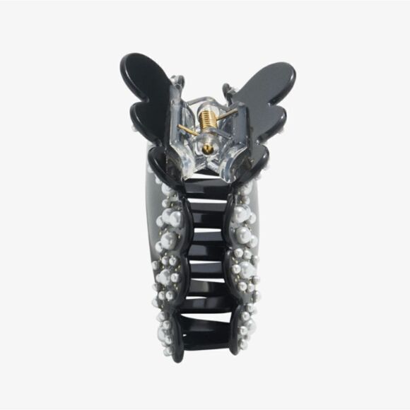 Baublebar Hair Clip Black Pearls - Picture 2 of 5